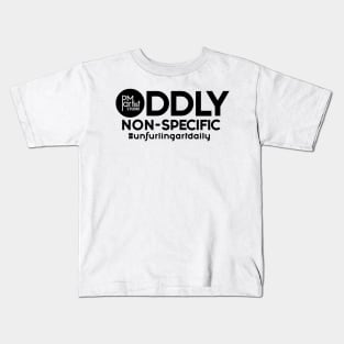 Oddly Non-Specific (Black) PM artist Studio Kids T-Shirt